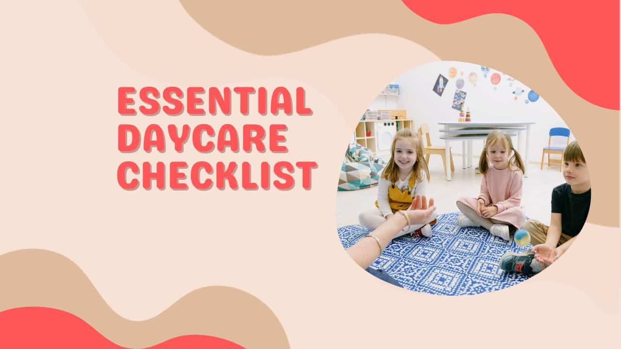 Everything You Need When Your Kid Starts Daycare - Daycare Supplies  Checklist