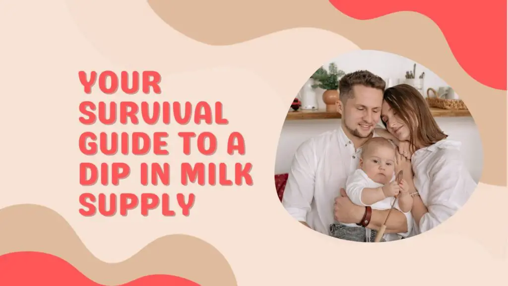 Your Survival Guide to a Dip in Milk Supply