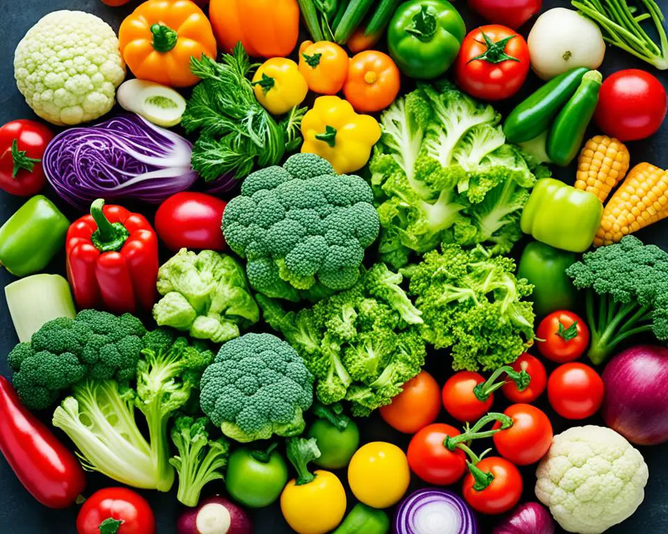 colorful veggies