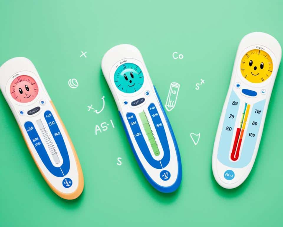 accuracy of different baby thermometers