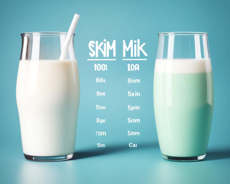 skim milk nutrition